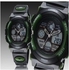 Fashion OHSEN AD1501 OHSEN Brand Sport Casual Watch Wristwatch Green