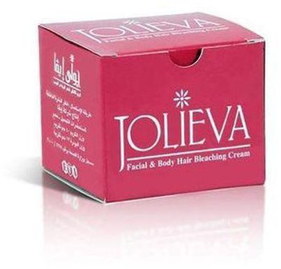 Eva Jolieva Facial & Body Hair Bleaching Cream 40 Gm