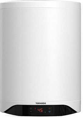 Get Tornado TEEE-60DW Electric Water Heater, 60 Liter, Enamel, Digital - White with best offers | Raneen.com