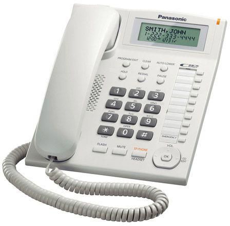 Panasonic Corded Telephone KX-TS880, White