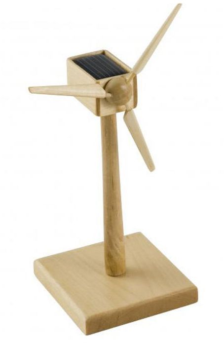 Wooden Solar Windgenerator FSC