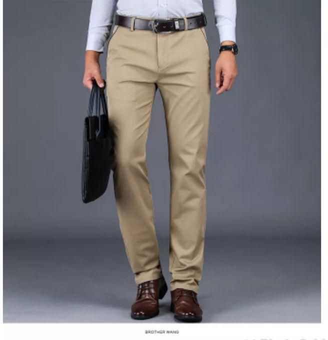 Quality Chinos Pant For Men - Carton Color