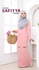 Women Dress Long Sleeve Islamic Fashion Plus Size (Flamingo)