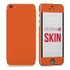 Stylizedd Premium Vinyl Skin Decal Body Wrap for Apple iPhone 5C - Fine Grain Leather Orange