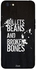 Thermoplastic Polyurethane Skin Case Cover -for Oppo A71 Bullets Beans Bones Bullets Beans Bones