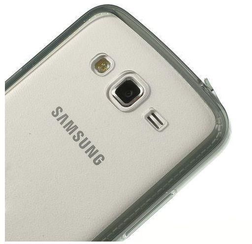 Generic Crystal Clear Case For Samsung Galaxy Grand 2 - Grey