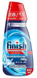 Finish All in 1 Max Concentrate Gel Dishwasher Regular 650ml