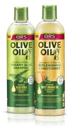Ors Olive Oil Creamy Aloe Shampoo & Replenishing Conditioner