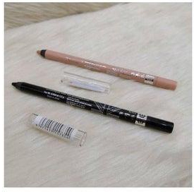 Black and beige waterproof eyeliner set