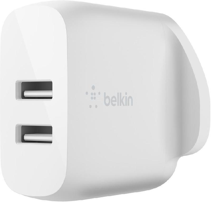 Belkin Boost CHARGE Dual USB-A Wall Charger 24W