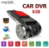1080P HD Auto Digital Video Recorder Mini Anytek X28 Car DVR Camera Full Camcorder WiFi ADAS G Sensor Dash Cam DVRs GPS Logger DJL