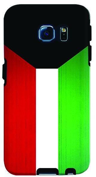 Stylizedd Samsung Galax S6 Edge Premium Dual Layer Tough Case Cover Gloss Finish - Flag of Kuwait