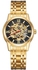 Kenneth Scott Men's Black Dial Mechanical Watch - K22311-GBGB