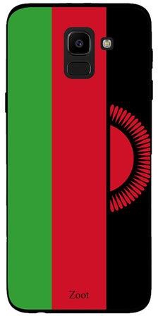 Thermoplastic Polyurethane Protective Case Cover For Samsung Galaxy J6 Malawi Flag