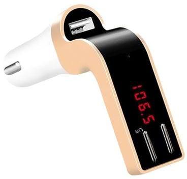 Wireless Bluetooth Car Charger With FM Transmitter