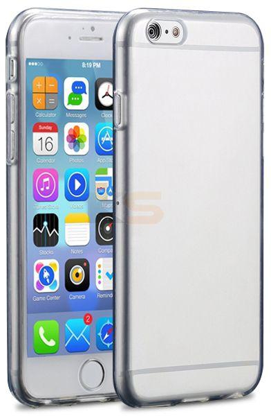0.3mm Ultra Thin Slim Matte Frosted Clear Soft  Cover Case Skin for iPhone 6 Plus 5.5 inch