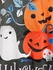 Halloween Raglan Sleeve Pumpkin Ghost Print Tee - 5x | Us 30-32