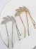 Elegant Bridal Hair Clips, Hair Accessories For Women And Girls (silver) 1 Pcs