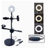 360 Degree Rotated Live Voice Professional Mobile Phone Stand With Led Ring Light