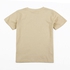 Beige T-Shirt  For Boys Size - 4 - 5 Years
