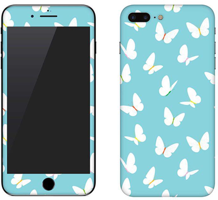 Vinyl Skin Decal For Apple iPhone 7 Plus Fluttering Butterfly