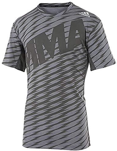 Adidas Top Game Short-Sleeves Training T-Shirt, X-Large, Granite/Black