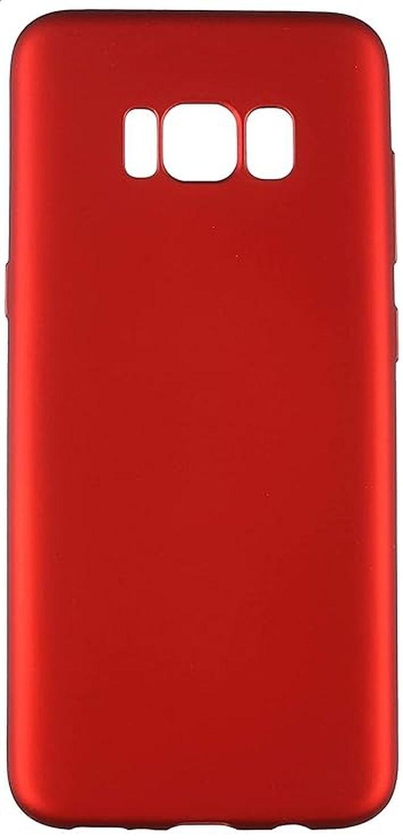Keendex 1059 silicone back cover for samsung galaxy s8 - red