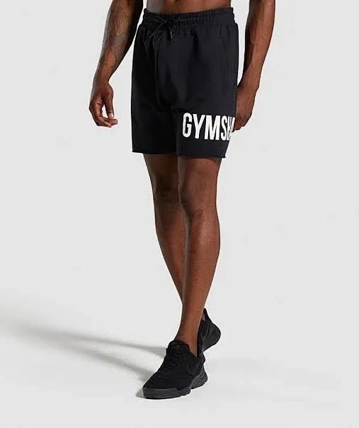 Gymshark Men's Bold Shorts - 4 Sizes (Black)