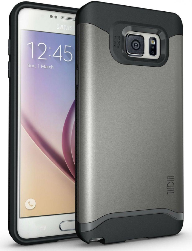 Tudia Samsung Galaxy Note 5 MERGE cover / case - Metal Slate