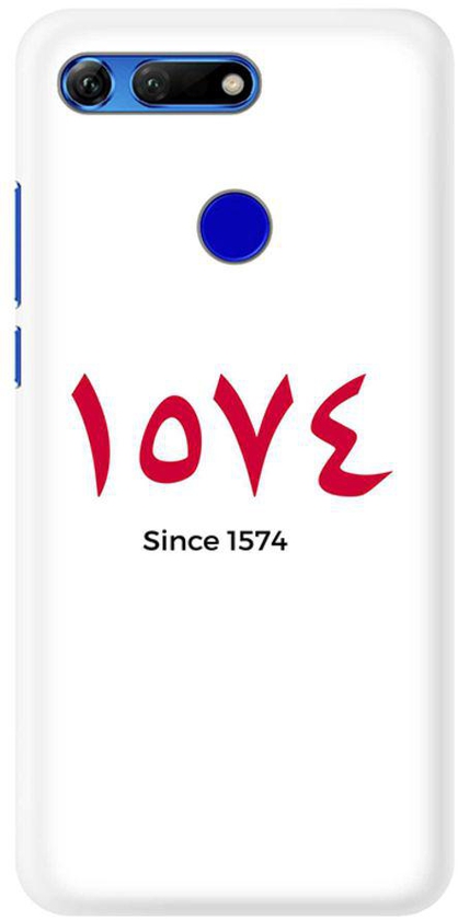 Matte Finish Slim Snap Case Cover For Huawei Honor View 20 LOVE Since 1574