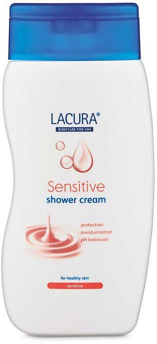 Lacura Sensitive Shower Cream, 500ml- Multicolor