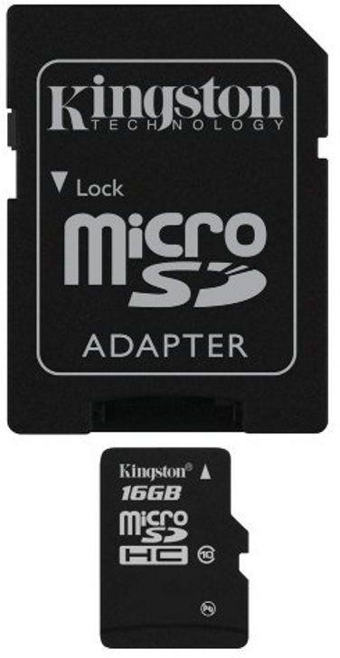 Kingston Micro SDHC 16GB, Class 10 UHS-I Memory Card with SD Adapter