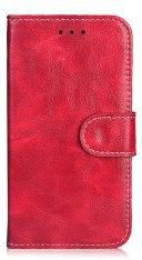 Flip Leather Case for Samsung Galaxy J3 2016/J3 6/J320/J320F/J320P/J3109/J320M/J320Y/SM-J320F Wallet Cover Phone Bags - Red
