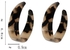 Leopard Printed Hoop Earrings