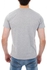 CUE CU-MCNTS-66 Single Regular Fit Crew neck T-Shirt For Men-Grey, 2 Xlarge