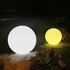 Generic Outdoor LED Waterproof Solar Ball Garden Porch Landscape Pathway Night Light RGB [40cm]