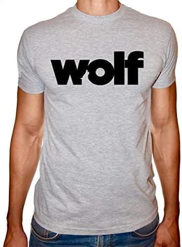 Fast Print Wolf T-Shirt For Men
