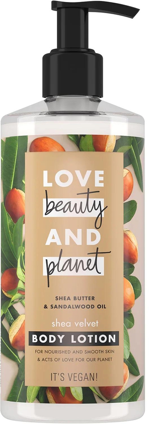 Love beauty &amp; planet body lotion shea velvet 400 ml