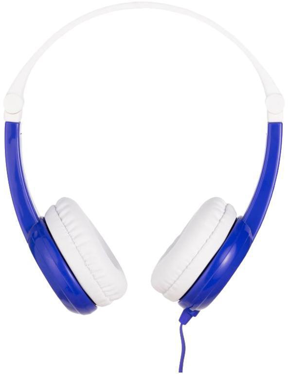 BuddyPhones - Connect On-Ear Wired Headphones Blue