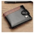 Leather Bifold Wallet Black/Brown