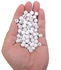 100PCS 8mm Natural White Beads Gemstone Round Loose Beads For Jewelry