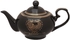 Get Lotus Dream Porcelain Tea Cup Set, 7 Pieces - Black Gold with best offers | Raneen.com