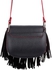 Leather Home 1549 Crossbody Bag For Women-Black