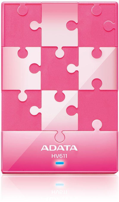 HV611-1TB External HDD / Pink - Adata