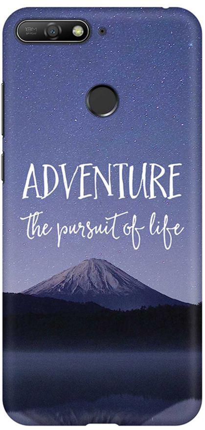 Matte Finish Slim Snap Basic Case Cover For Huawei Y6 Prime (2018) Adventure