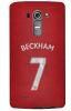 Stylizedd LG G4 Premium Slim Snap case cover Matte Finish - Beckham Jersey
