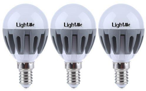 Generic Lightme 3Pcs E14 220-240V G45 3W LED Bulb SMD 2835 Spot Globe Lighting - Cool White Light