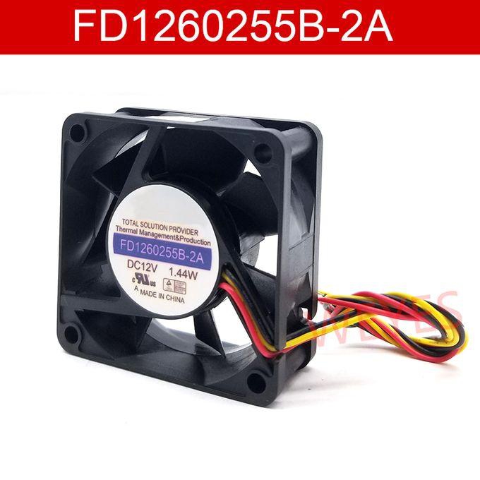 New For Fd1260255b 2a Dc12v 1.44w 3pin 3wire 6025 Cooling