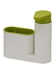 Solution 2 In 1 Sink Tidy Set - White/Green