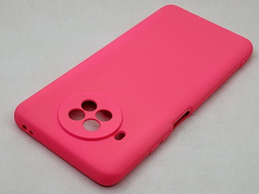 Xiaomi Redmi Mi 10T Lite Silicone Case Soft Liquid Silicone Cover& Soft Microfiber - Pink